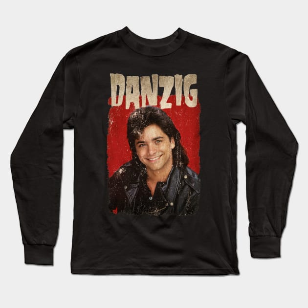 Danzig Retro Limitied Art Long Sleeve T-Shirt by JayaUmar329